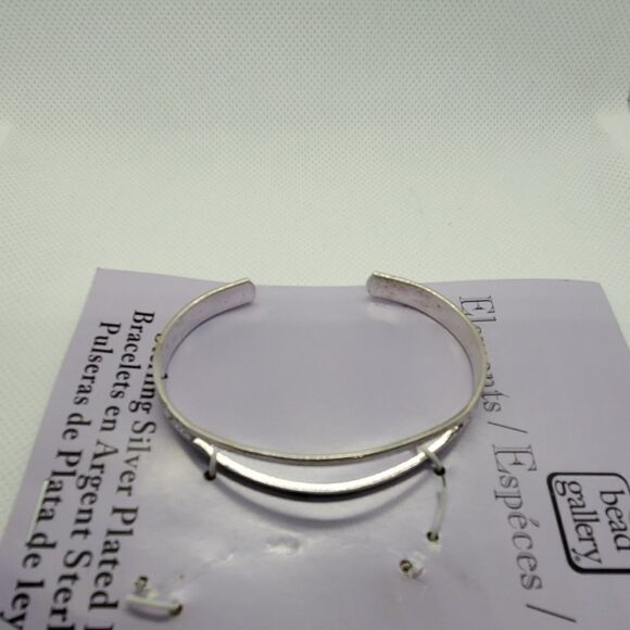 NWT Bead Gallery Sterling Silver Plated Bracelet - Picture 2 of 2